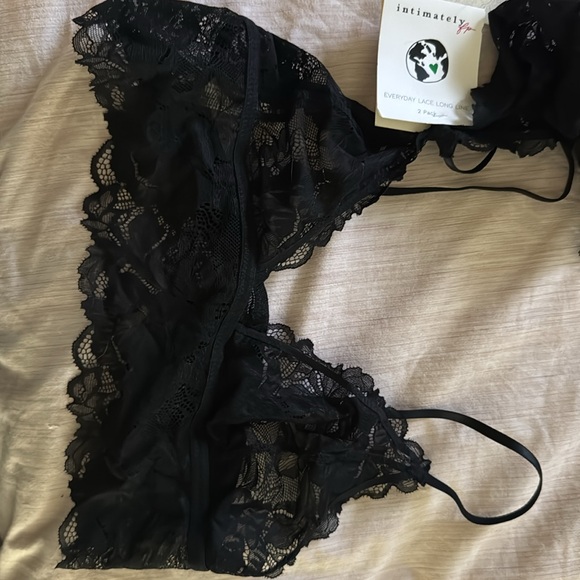 Intimately Free People every day lace long line bras. 2 pack. - Picture 3 of 4